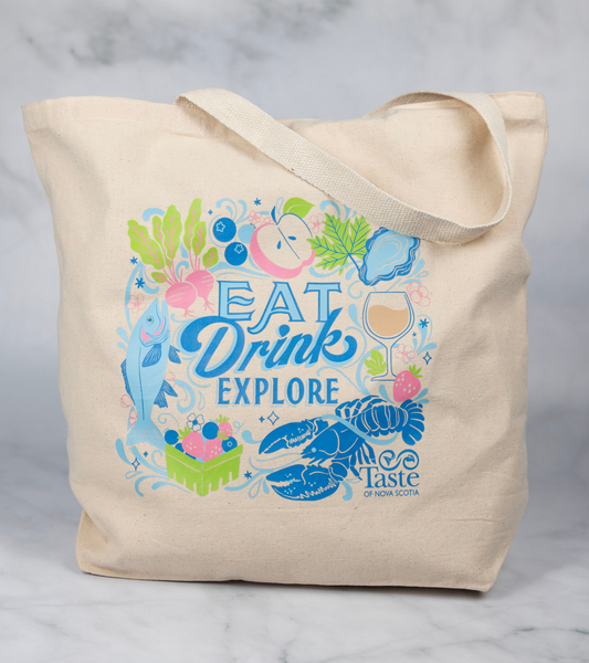 Taste of Nova Scotia Tote Bag